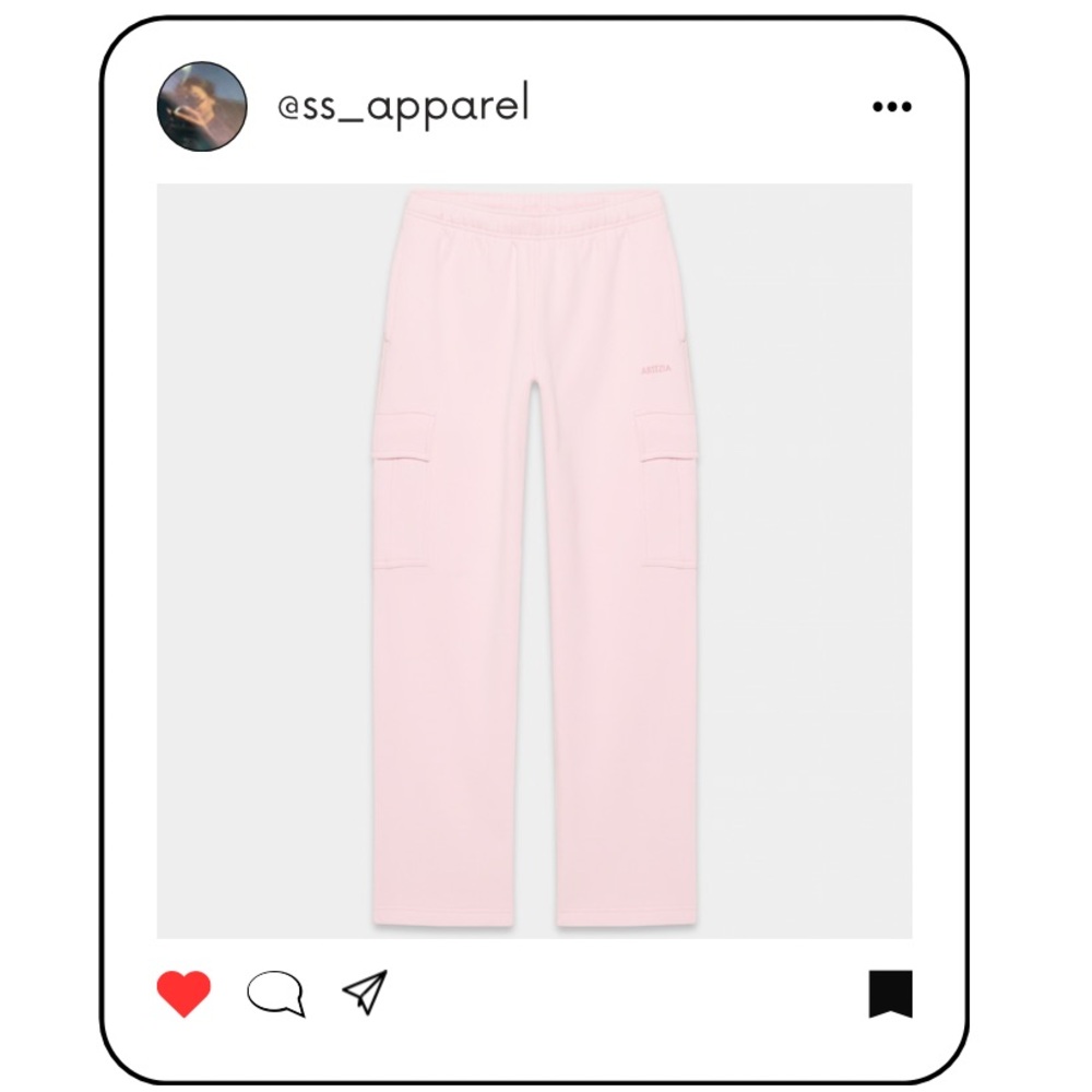 TNA Mega Cozy fleece cargo sweatpants